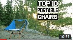 Top 10 Best Portable Chairs For Camping & Outdoors